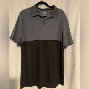Real Essentials two-toned Polo shirt sz XL